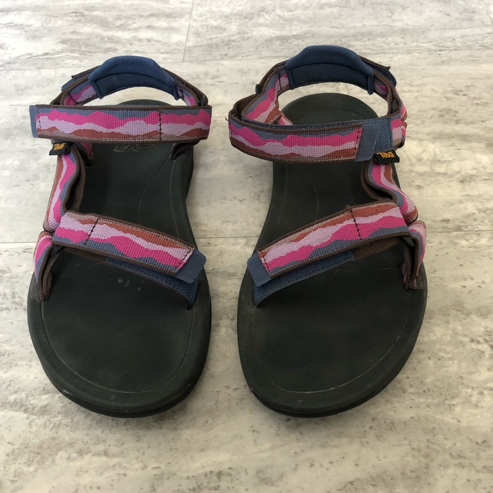 Teva Hurricane Sandals Size 38/39 Multicolor
